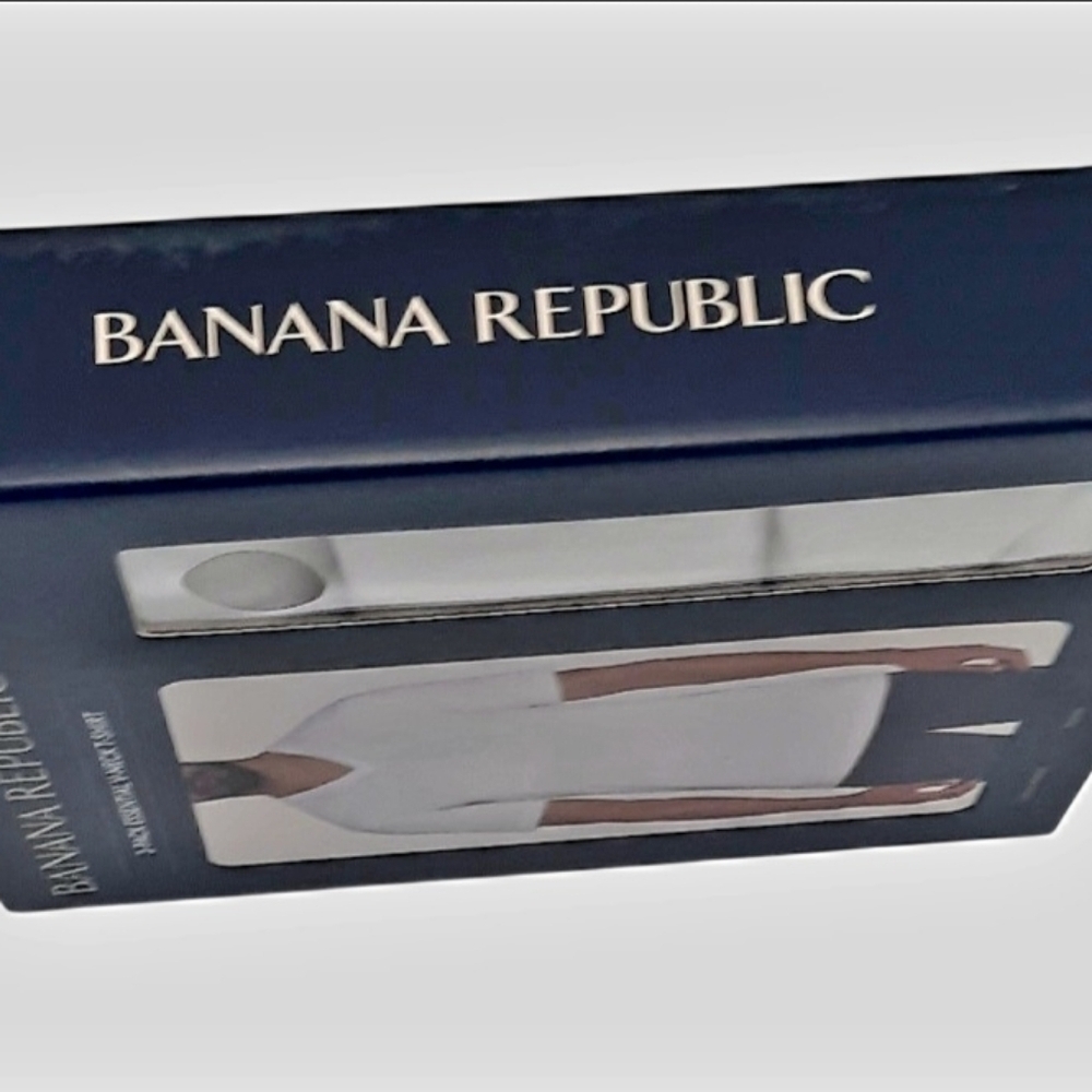 3 Pack Banana Republic Mens Short Sleeve V Neck Premium Wash T-Shirts Size M - Picture 3 of 5